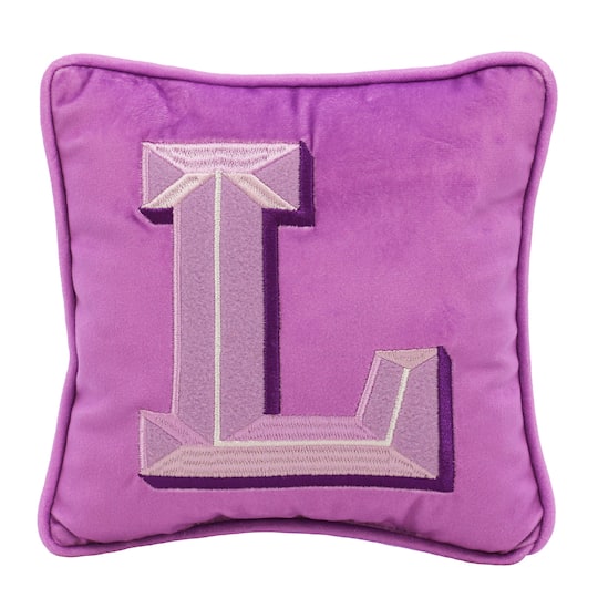 Monogram L Pillow by Ashland&#xAE;